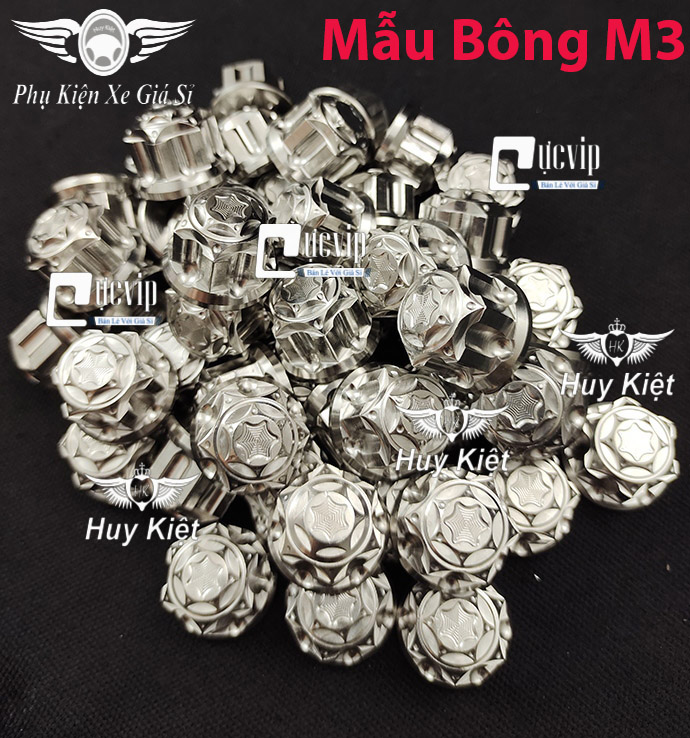 Tán Salaya Inox 304 (THÁI) (M3) Bít Đầu 6Li, 7Li, 8Li, 10Li, 12Li, 14Li (Giá 1 Con) MS99999