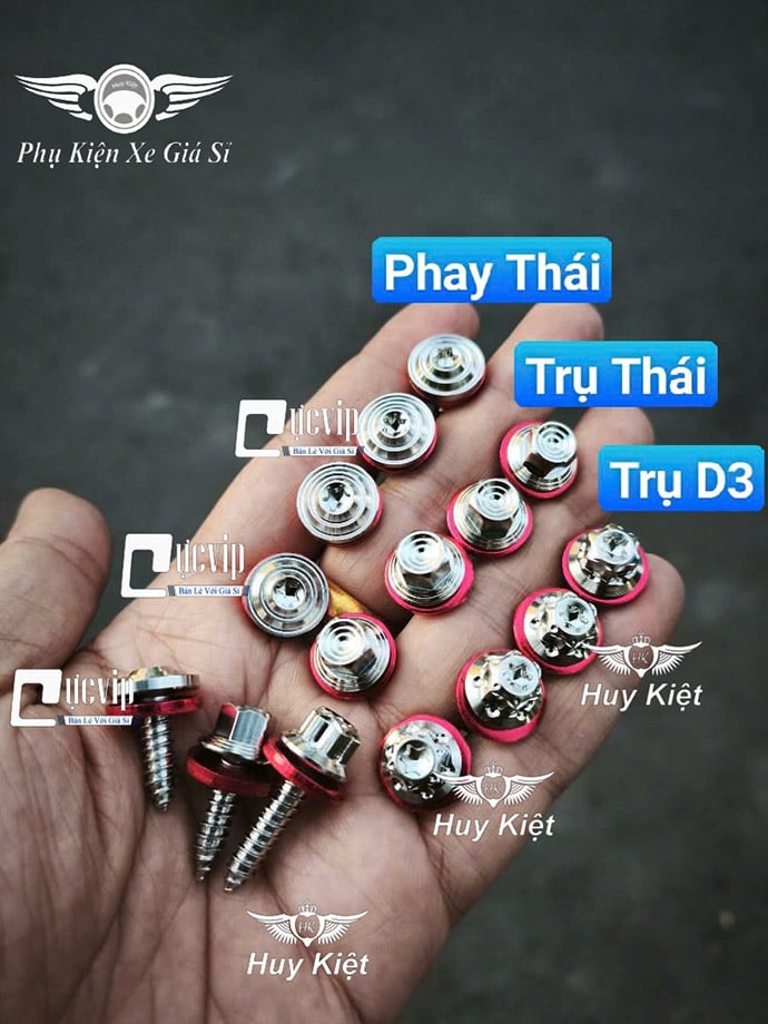 [Tặng Lông Đền Đỏ] Combo Ốc Salaya 5 Li Xoắn [Inox 304] Gắn Lọc Gió, Pô E Vario AB, Vision, SH, PCX, NVX, Click, ADV, SH Mode, Lead, Lexi MS9928