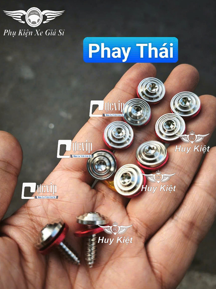 [Tặng Lông Đền Đỏ] Combo Ốc Salaya 5 Li Xoắn [Inox 304] Gắn Lọc Gió, Pô E Vario AB, Vision, SH, PCX, NVX, Click, ADV, SH Mode, Lead, Lexi MS9928