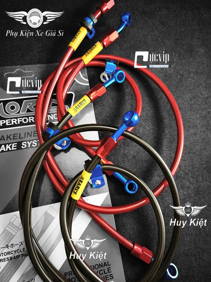 [Đầu Nhôm CNC] Dây Dầu Thắng Đĩa Morin Thái Vario, AB, SH, PCX, NVX, Wave, Dr, Sirius, Jupiter, Ex, Win, Raider, Satria, Sonic, R15, CBR, TFX, FZ, MSX, GSX MS6706
