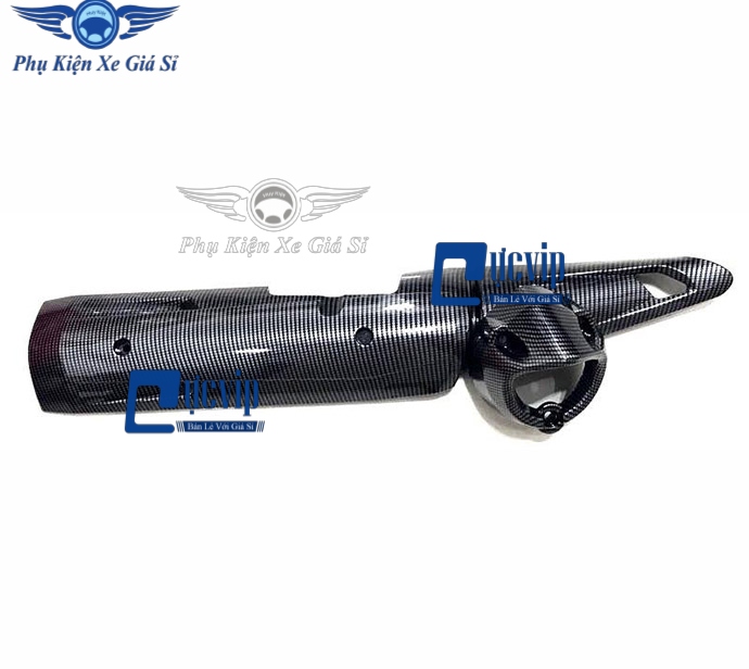 Ốp Pô + Chụp Đích Pô Exciter 150 (2015 - 2020) Carbon MS2883