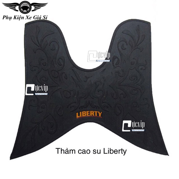 Thảm Lót Gác Chân Trước Cao Su Xe Liberty MS3426