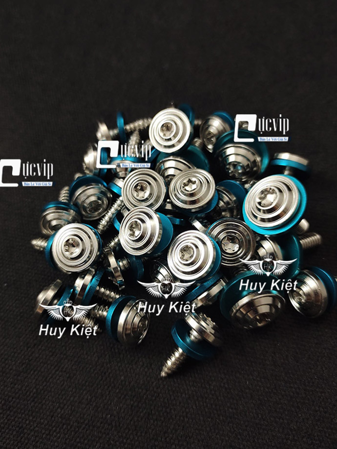 [Tặng Full Lông Đền] Full Ốc Dàn Áo Salaya Phay Thái [Inox 304] Wave Dr Vario AB Si Fu Ex Winner Vision Jupiter Sonic Raider Satria Mio MS9931