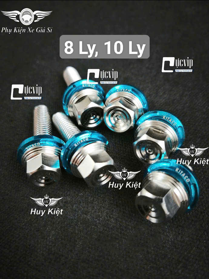 [Tặng LĐ Kitaco] Ốc Salaya Thái Trụ [Inox 304] 6Ly 8Ly 10Ly (Giá 1 Con) MS9925
