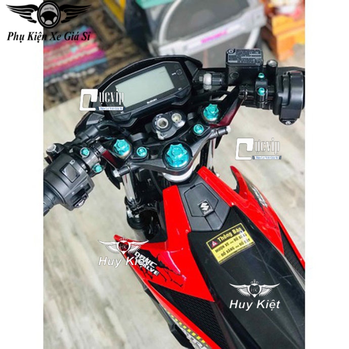 Combo 3 Ốc Chảng Ba Raider 2018 - 2020, Satria 2018 - 2020 Titan GR5 (Titan Thật 100%) MS3241