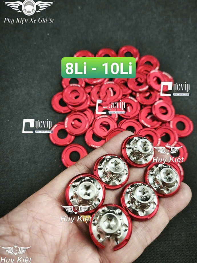 [Tặng LĐ Kitaco Đỏ] Ốc Salaya D3, Thái Trụ 6Ly 8Ly 10Ly [Inox 304] Chiều Dài Đầy Đủ Các Size (Giá 1 Con) MS9926