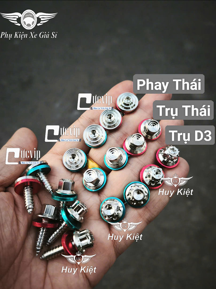 [Tặng Lông Đền] Combo Ốc Salaya 5 Li Xoắn INOX 304 Gắn Lọc Gió, Pô E Vario AB, Vision, SH, PCX, Click, NVX, ADV, SH Mode, Lexi, Lead MS9930