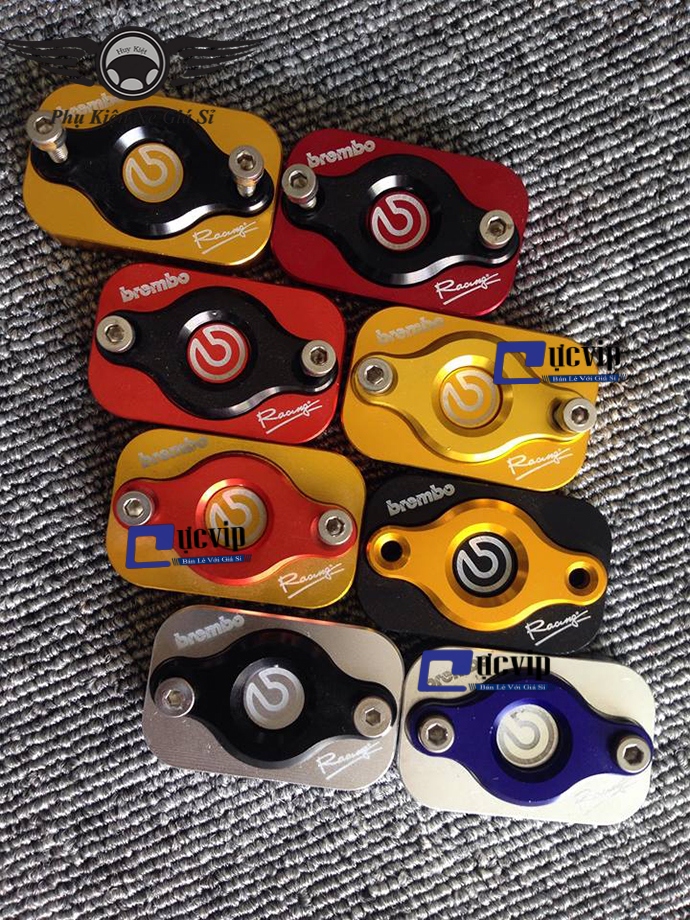 Nắp Dầu Brembro Nhôm CNC (2 Lỗ Giữa) MS2789