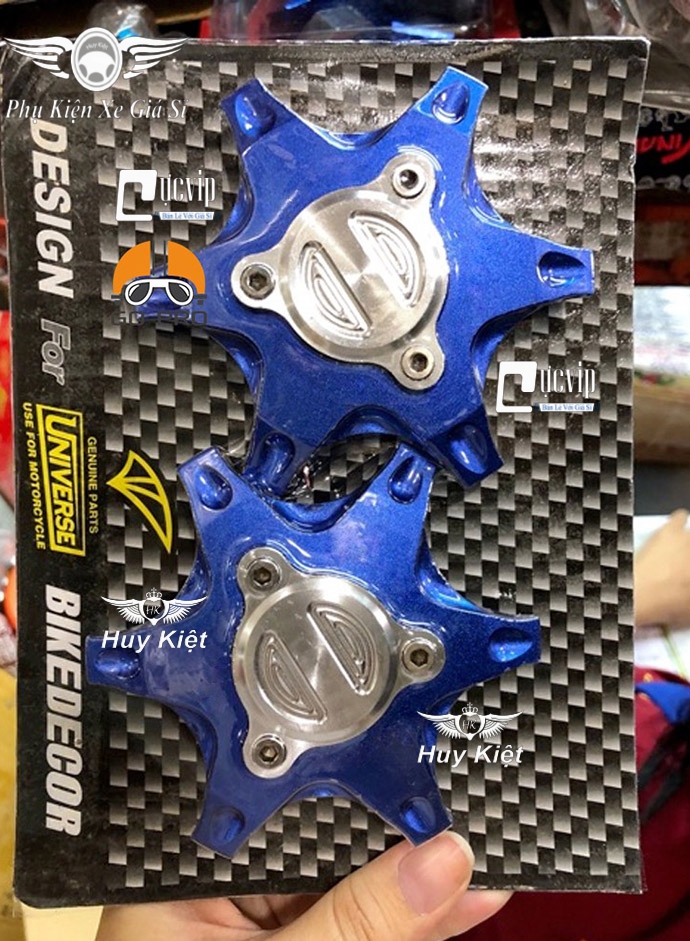 Chụp Cốt Đùm Trước Sao Biển Nhôm CNC Gắn Mọi Loại Xe MS3507