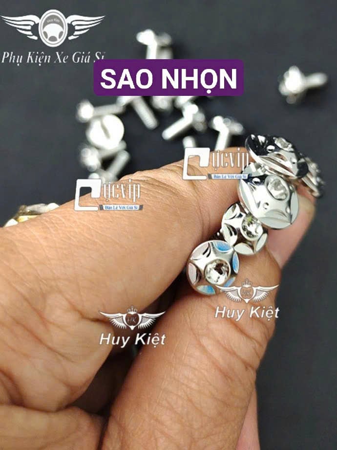 [FULL BỘ] FULL Ốc Dàn Áo SALAYA PHAY THÁI, SAO NHỌN [INOX 304] Gắn Nhiều Dòng Xe MS9941