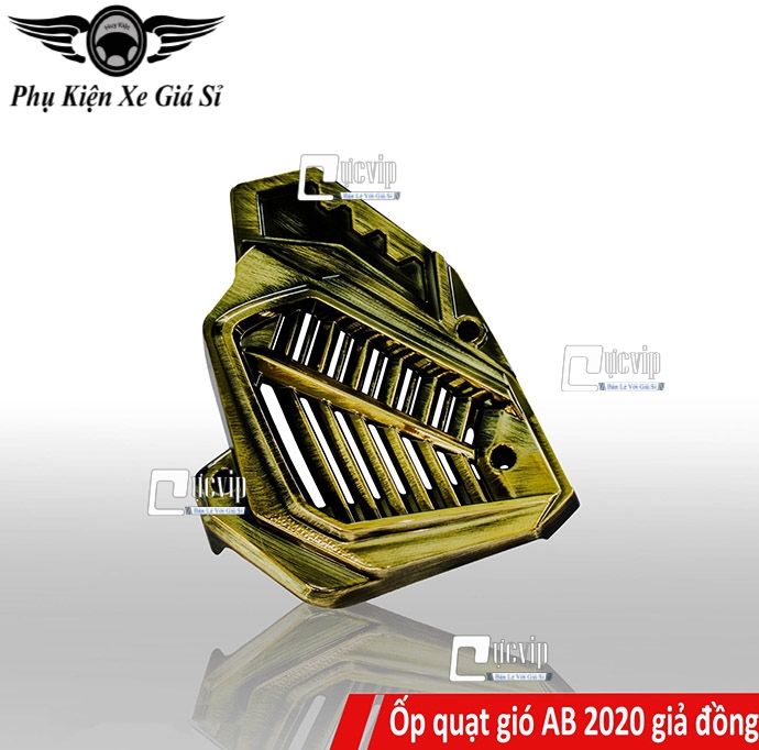 Ốp Quạt Gió AirBlade 2020 - 2021 (2016 - 2021), Vario 2015 - 2021 Giả Đồng Cổ MS2954