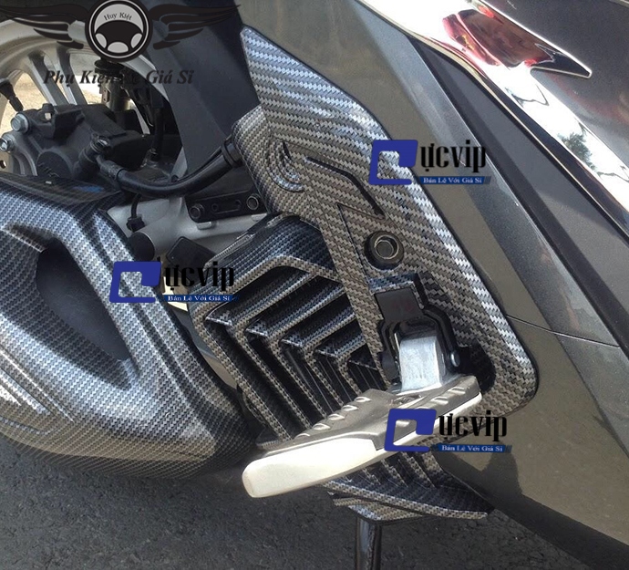 Ốp Gác Chân Sau SH 2020 Carbon Cao Cấp MS2703