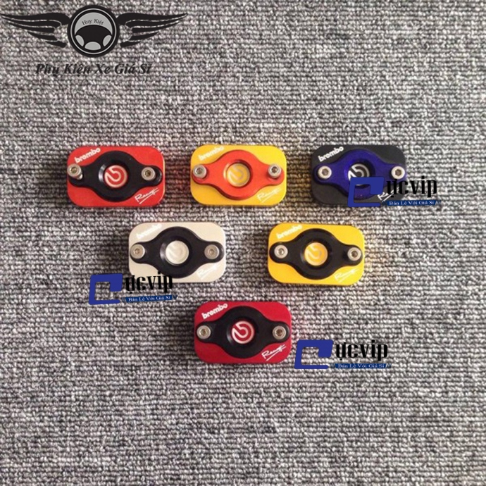 Nắp Dầu Brembro Nhôm CNC (2 Lỗ Giữa) MS2789