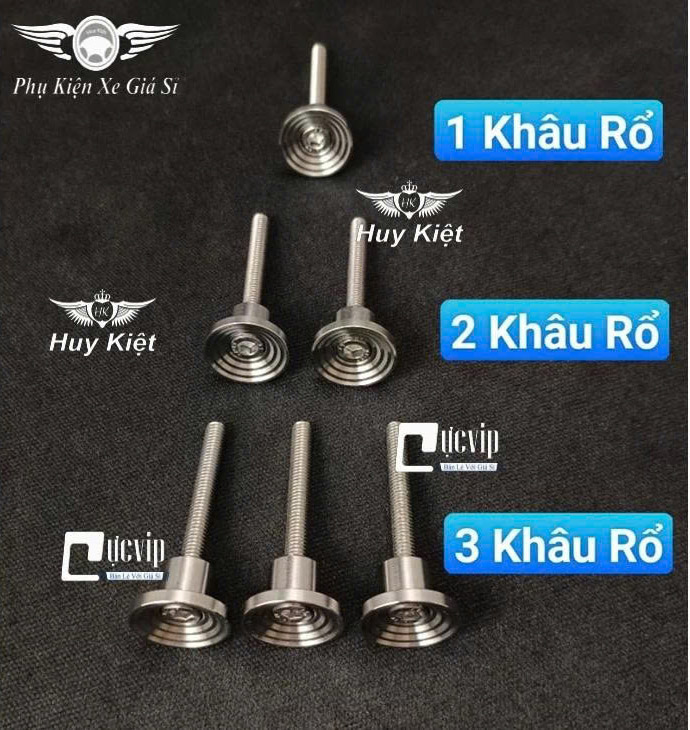 Ốc Khâu Gắn Rổ SALAYA INOX 304 [Kèm Ốc Inox 304] Lắp Tất Cả Dòng Xe Future Neo, Future Led, Wave, Dream