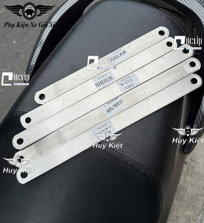 Pát Giữ Má Đùm [Inox 304] Form Zin (Loại Dày) Wave Nhỏ/ZX, Dream, Sirus, Exciter 2010, Future Neo/ Wave RS, Future Led/ Wave A 2017- 2025 110cc MS6663