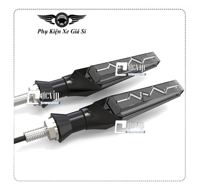 Cặp Xi Nhan Độ Gắn Winner X, Vario 2018-2020, Exciter 150, MSX, R15 Kiểu Sấm Sét MS3129