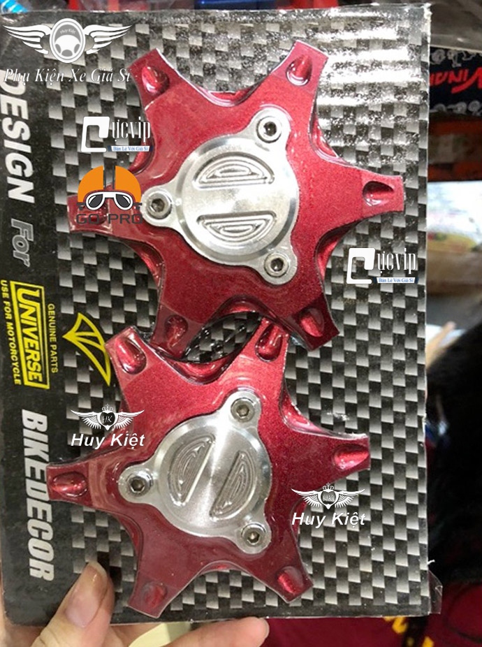 Chụp Cốt Đùm Trước Sao Biển Nhôm CNC Gắn Mọi Loại Xe MS3507