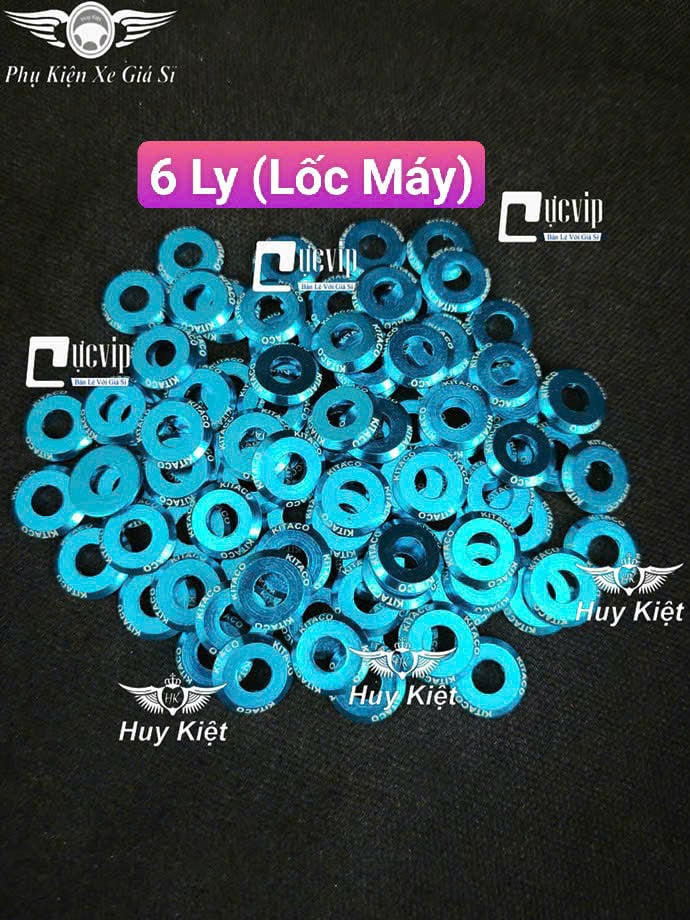 Lông Đền KITACO Nhôm (XANH, ĐỎ) 6Li Lốc Máy, 6Li Dàn Áo, 8Li, 10Li (Giá 1 Con) MS9920