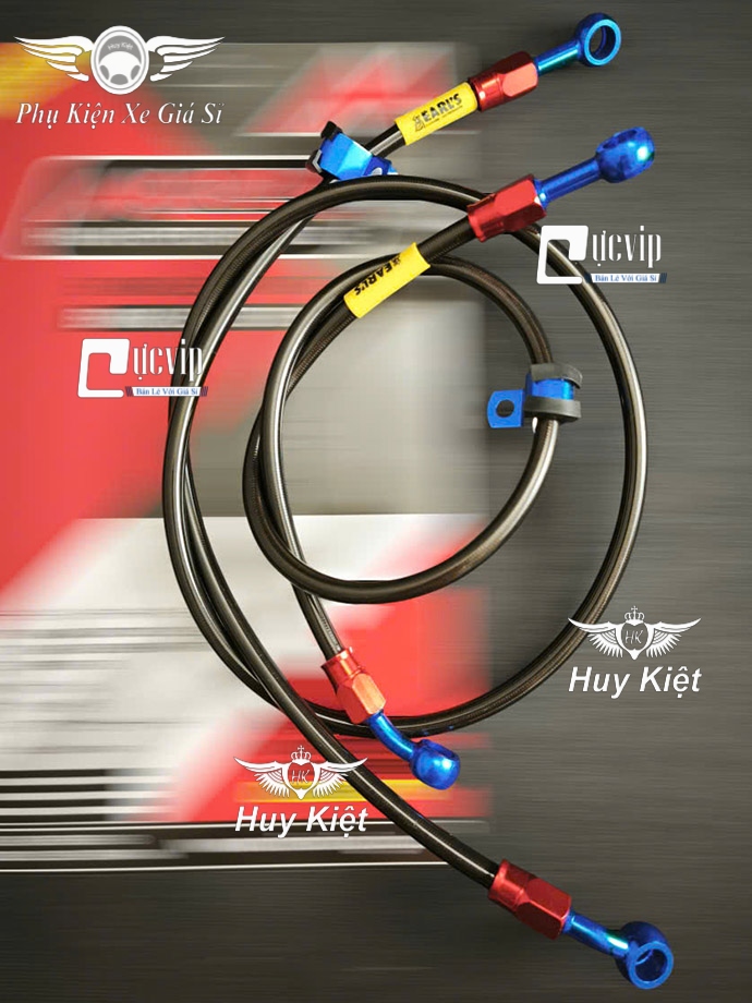 [Đầu Nhôm CNC] Dây Dầu Thắng Đĩa Trước Sau Morin Thái, Gắn Tất Cả Các Dòng Xe Honda, Yamaha, Suzuki, SYM, Kawasaki MS6705