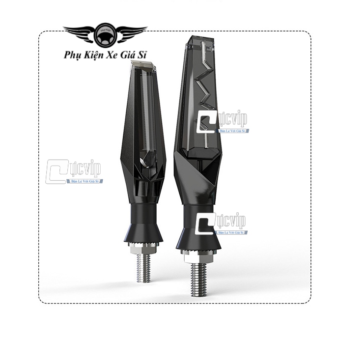 Cặp Xi Nhan Độ Gắn Winner X, Vario 2018-2020, Exciter 150, MSX, R15 Kiểu Sấm Sét MS3129