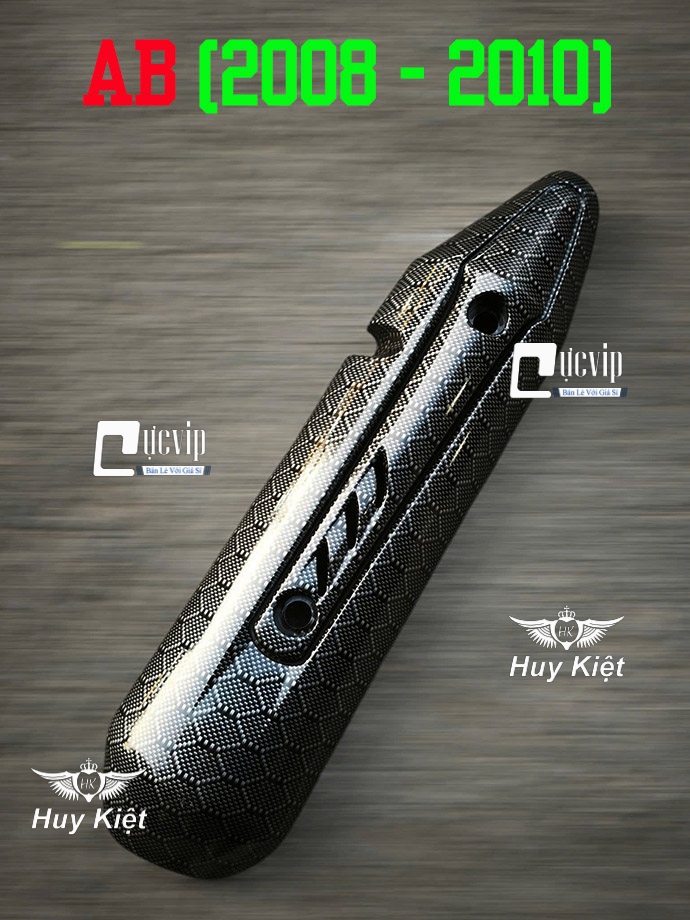 Ốp Che Pô AB 2008 - 2025 [CARBON] Lục Giác, AB 2008 - 2010, AB 2011 - 2012, AB 2013 - 2021, AB 2023 - 2025 MS6720