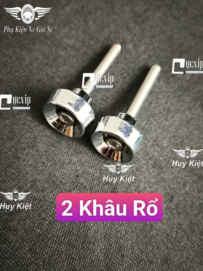[Tặng Ốc Inox 304] Khâu Gắn Rổ (Nhôm Xi Niken) Sáng Bóng Gắn Dream, Future I II Neo X, Future Led, Wave Nhỏ A S RS RSX ZX Blade MS6676
