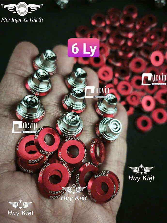 [Tặng LĐ Kitaco Đỏ] Ốc Salaya D3, Thái Trụ 6Ly 8Ly 10Ly [Inox 304] Chiều Dài Đầy Đủ Các Size (Giá 1 Con) MS9926