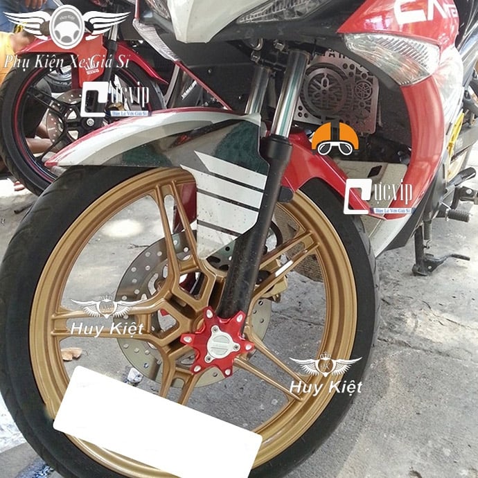 Chụp Cốt Đùm Trước Sao Biển Nhôm CNC Gắn Mọi Loại Xe MS3507