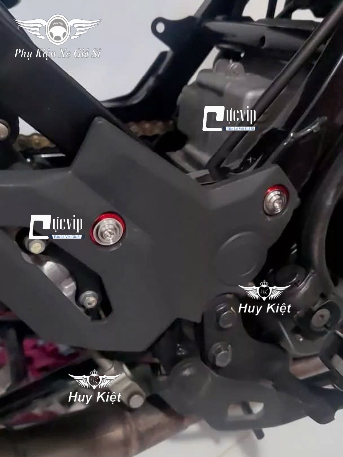 [FULL BỘ] Ốc Dàn Áo SALAYA PHAY THÁI, SAO NHỌN [INOX 304] Wave Dr Si Fu Ex Win Vario AB Vision Jupiter Sonic Raider Satria Mio MS9940