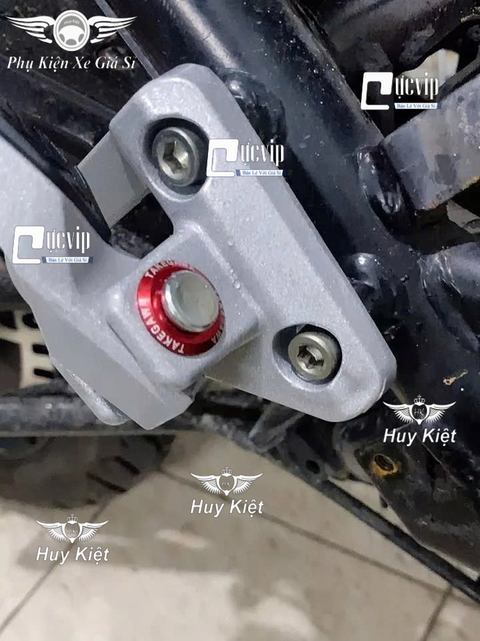 [Nhôm CNC] Lông Đền TAKEGAWA (ĐỎ) 6Li Lốc Máy, 6Li Dàn Áo, 8Li, 10Li, 4Li Trơn (Giá 1 Con) MS9948