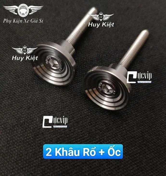 Ốc Khâu Gắn Rổ SALAYA INOX 304 [Kèm Ốc Inox 304] Lắp Tất Cả Dòng Xe Future Neo, Future Led, Wave, Dream