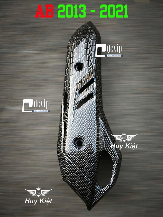 Ốp Che Pô AB 2008 - 2025 [CARBON] Lục Giác, AB 2008 - 2010, AB 2011 - 2012, AB 2013 - 2021, AB 2023 - 2025 MS6720