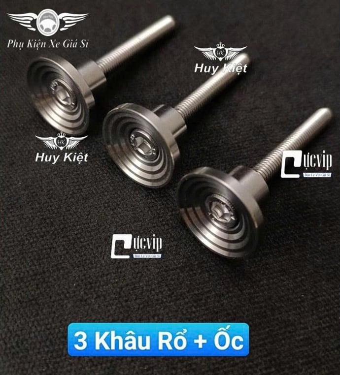 Ốc Khâu Gắn Rổ SALAYA INOX 304 [Kèm Ốc Inox 304] Lắp Tất Cả Dòng Xe Future Neo, Future Led, Wave, Dream