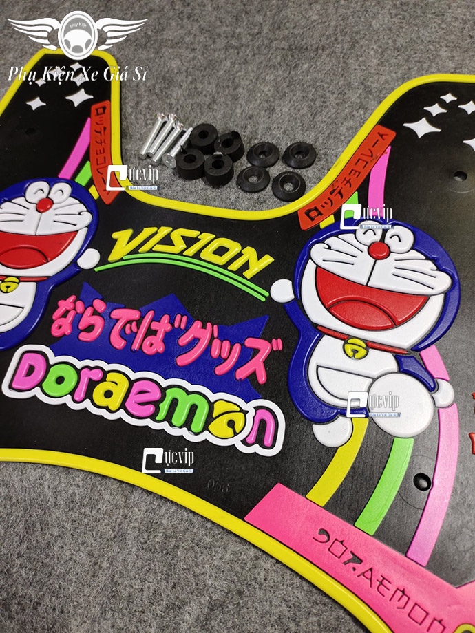 Thảm Lót Cao Su Gác Chân Trước Vision 2021 - 2022 Hoạt Hình Doraemon MS4052