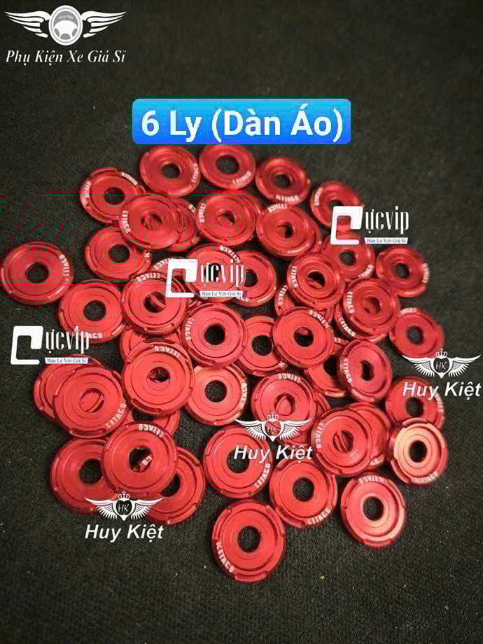 Lông Đền KITACO Nhôm (XANH, ĐỎ) 6Li Lốc Máy, 6Li Dàn Áo, 8Li, 10Li (Giá 1 Con) MS9920