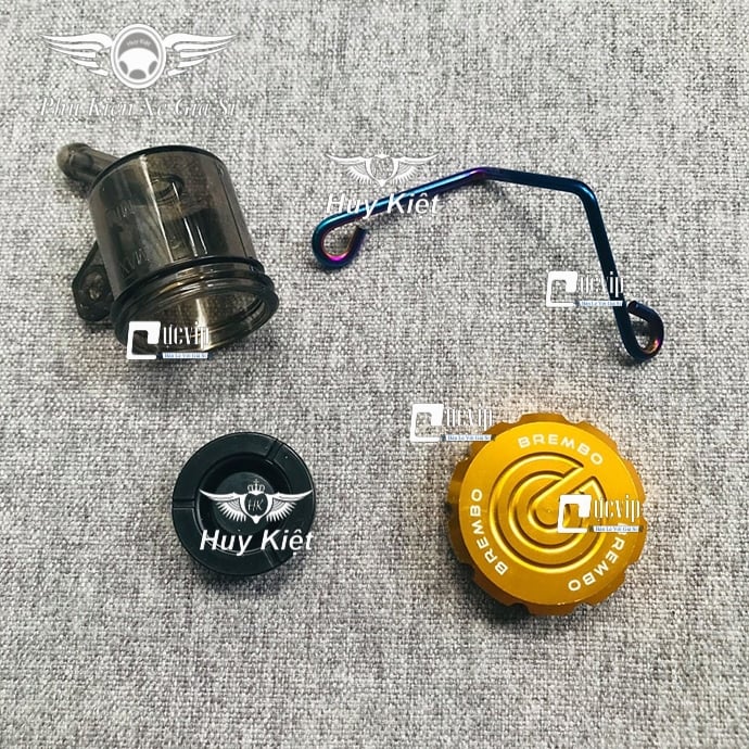 Combo Bình Dầu Brembo Kèm Pat Xi Titan Cao Cấp MS2561