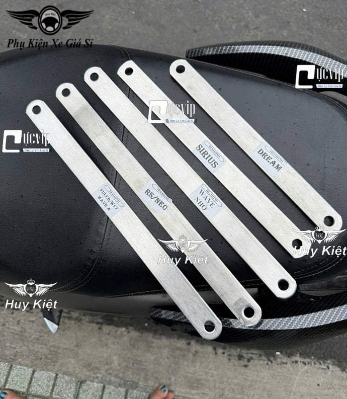 Pát Giữ Má Đùm [Inox 304] Form Zin (Loại Dày) Wave Nhỏ/ZX, Dream, Sirus, Exciter 2010, Future Neo/ Wave RS, Future Led/ Wave A 2017- 2025 110cc MS6663
