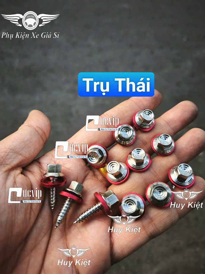 [Tặng Lông Đền] Combo Ốc Salaya 5 Li Xoắn INOX 304 Gắn Lọc Gió, Pô E Vario AB, Vision, SH, PCX, Click, NVX, ADV, SH Mode, Lexi, Lead MS9930