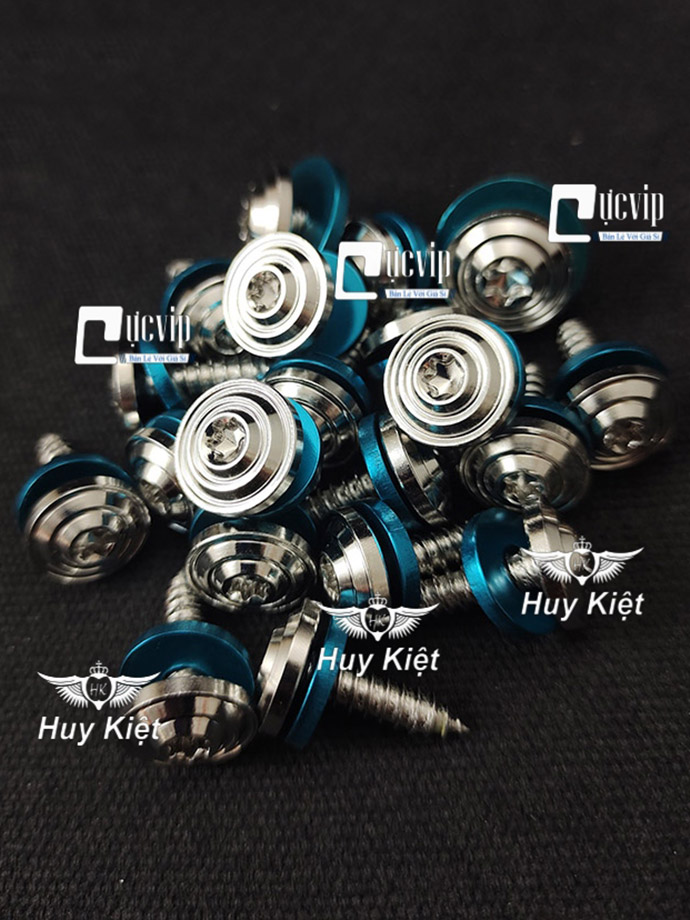 [Tặng Full Lông Đền] Full Ốc Dàn Áo Salaya Phay Thái [Inox 304] Wave Dr Vario AB Si Fu Ex Winner Vision Jupiter Sonic Raider Satria Mio MS9931