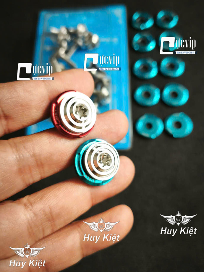[Tặng 10 LĐ KITACO] FULL Bộ Ốc Dàn Áo SALAYA PHAY THÁI [INOX 304] Gắn Nhiều Dòng Xe Vario AB Wave Dr Si Fu Ex Winner Vision... MS9944