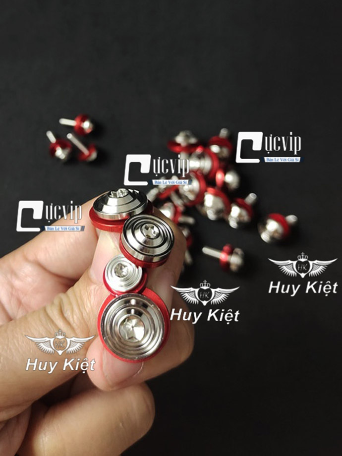 [TẶNG FULL LÔNG ĐỀN ĐỎ] FULL BỘ Ốc Dàn Áo Salaya Sao Nhọn, Phay Thái [INOX 304] Lắp Nhiều Dòng Xe MS9935