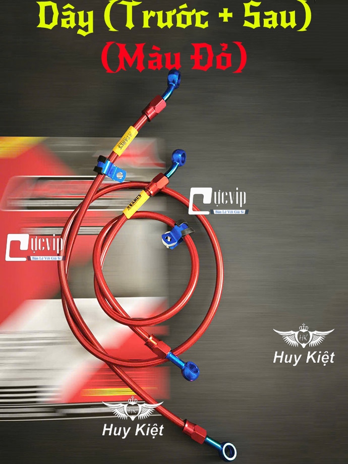 [Đầu Nhôm CNC] Dây Dầu Thắng Đĩa Trước Sau Morin Thái, Gắn Tất Cả Các Dòng Xe Honda, Yamaha, Suzuki, SYM, Kawasaki MS6705