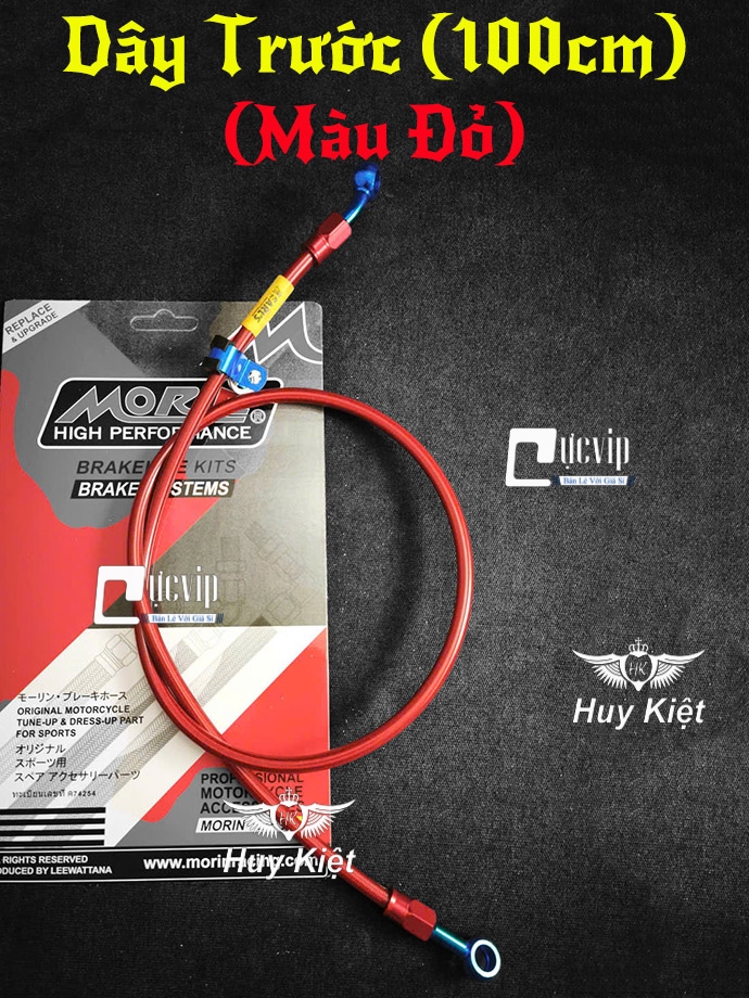 [Đầu Nhôm CNC] Dây Dầu Thắng Đĩa Trước Sau Morin Thái, Gắn Tất Cả Các Dòng Xe Honda, Yamaha, Suzuki, SYM, Kawasaki MS6705
