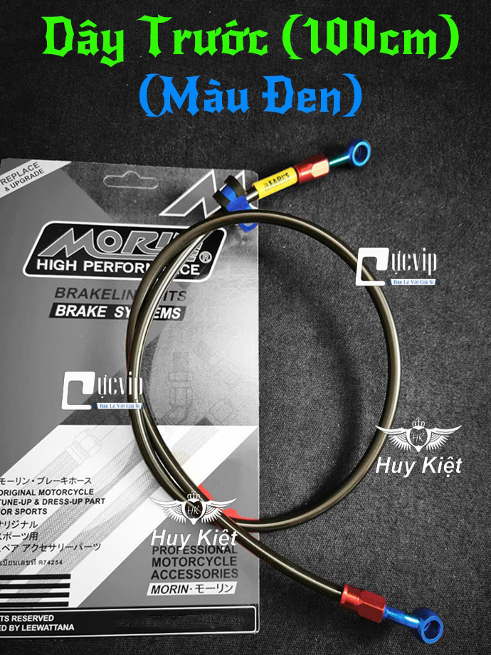 [Đầu Nhôm CNC] Dây Dầu Thắng Đĩa Trước Sau Morin Thái, Gắn Tất Cả Các Dòng Xe Honda, Yamaha, Suzuki, SYM, Kawasaki MS6705