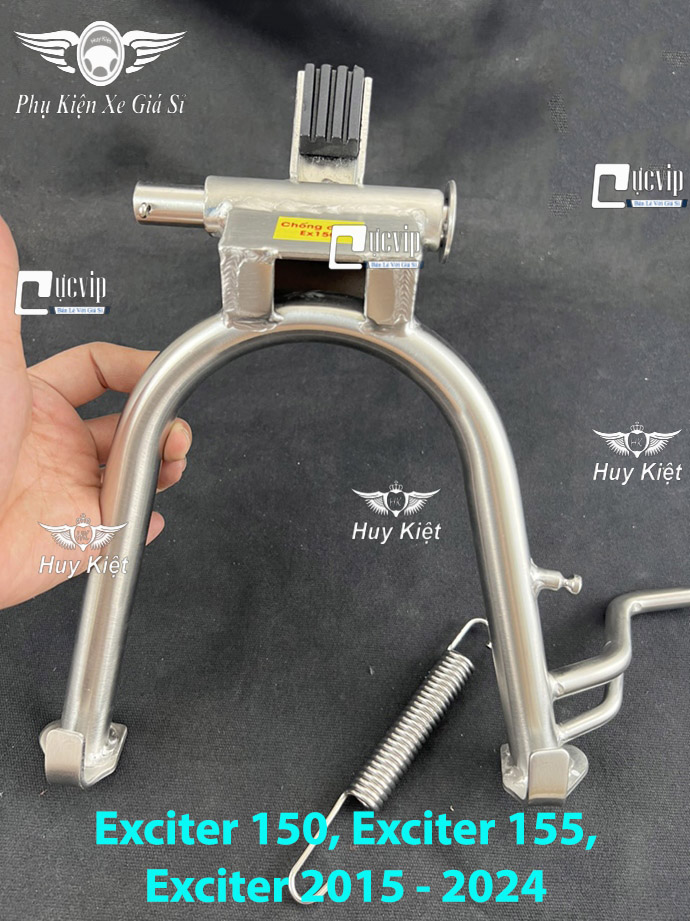 (Tặng Cốt + Lò Xo) Chân Chống Đứng [INOX 304] Vario AB Vision PCX SH Mode Lead Wave Dream Future Sirius Jupiter Ex Win Sonic Raider Satria Scoopy MS9999