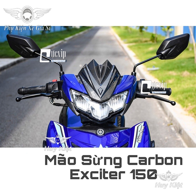 Mão Sừng Exciter 150 2019 Carbon Đẳng Cấp MS1690