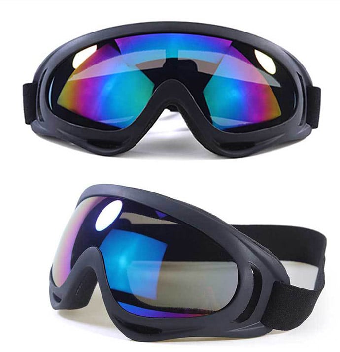 Mắt Kính Biker Chống Chói, Chống Tia UV, Chống Gió Bụi MS4080
