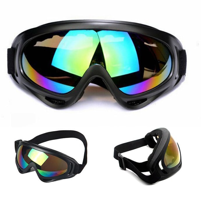 Mắt Kính Biker Chống Chói, Chống Tia UV, Chống Gió Bụi MS4080