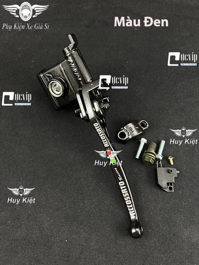 Tay Thắng Dầu (Thắng Đĩa) Wave Nhỏ, Wave S110 RS RSX ZX, Future Neo, Future X, Fu 1 2 Mod Chữ Rccossrto Sơn Tĩnh Điện MS6558