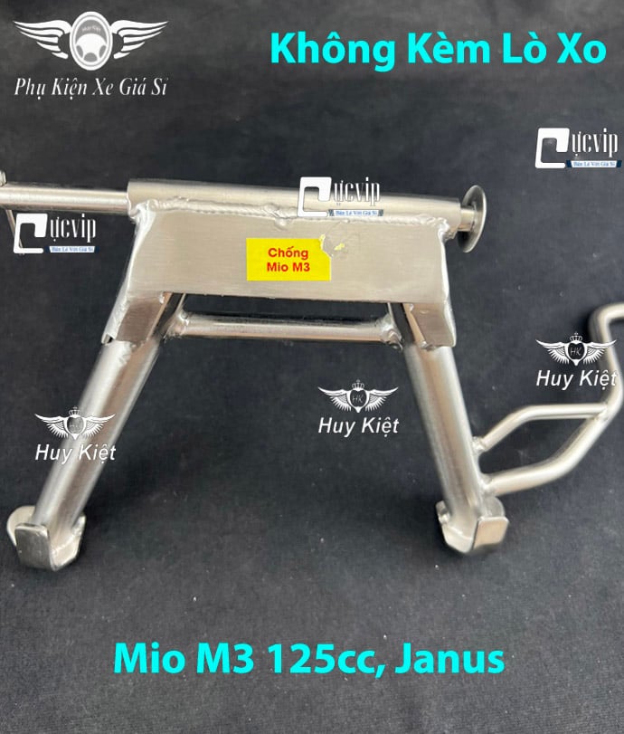 (Tặng Kèm Cốt) Chân Chống Đứng [INOX 304] SH VN 2012 - 2024, SH 350i, Mio M3 125cc, Janus, Honda 67, Cub Đời Cũ MS9999